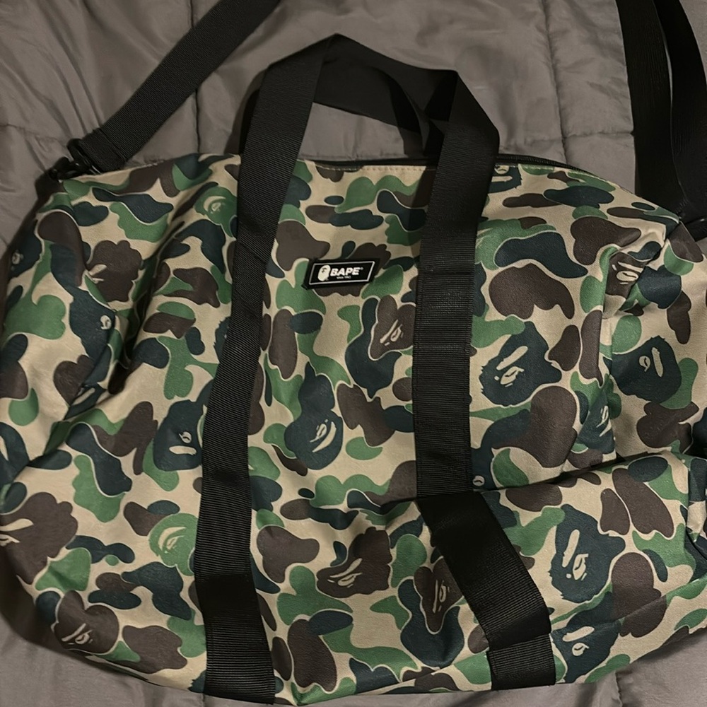 Bape duffle bag